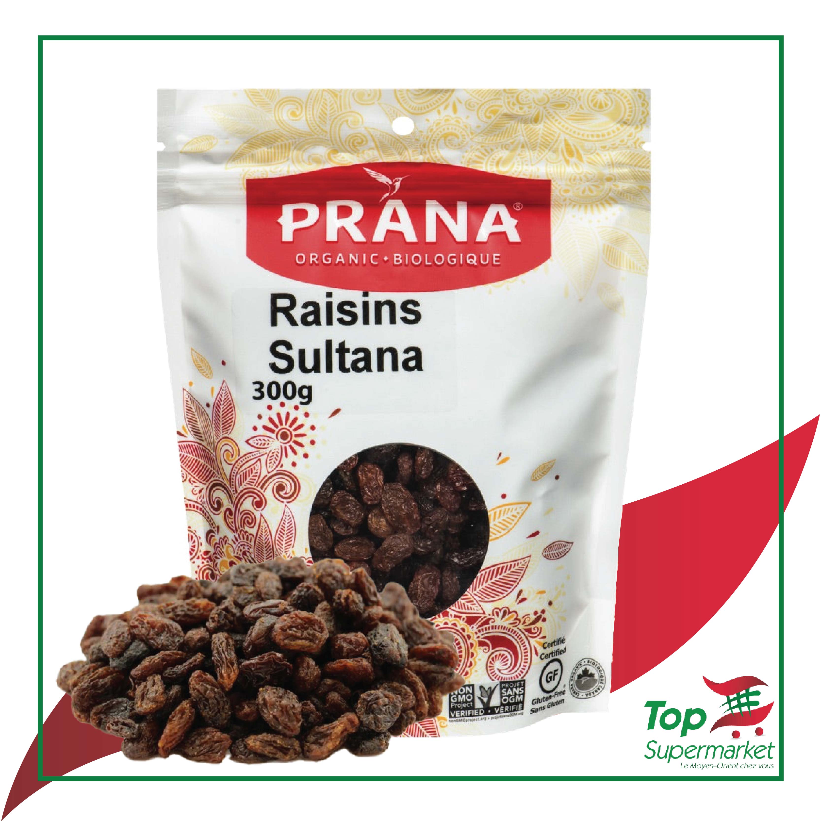 Raisins Sultana 300gr